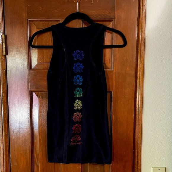Sinn's Art Silkscreened Black & Multi-colored Tank Top (Small) - Picture 3 of 4